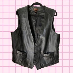 Danier Leather Vest - Size Large